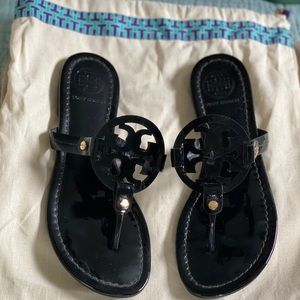 Tory Burch Miller Sandal, Patent Leather